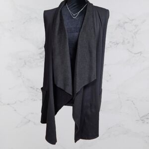 Cable & Gauge women's  large black vest